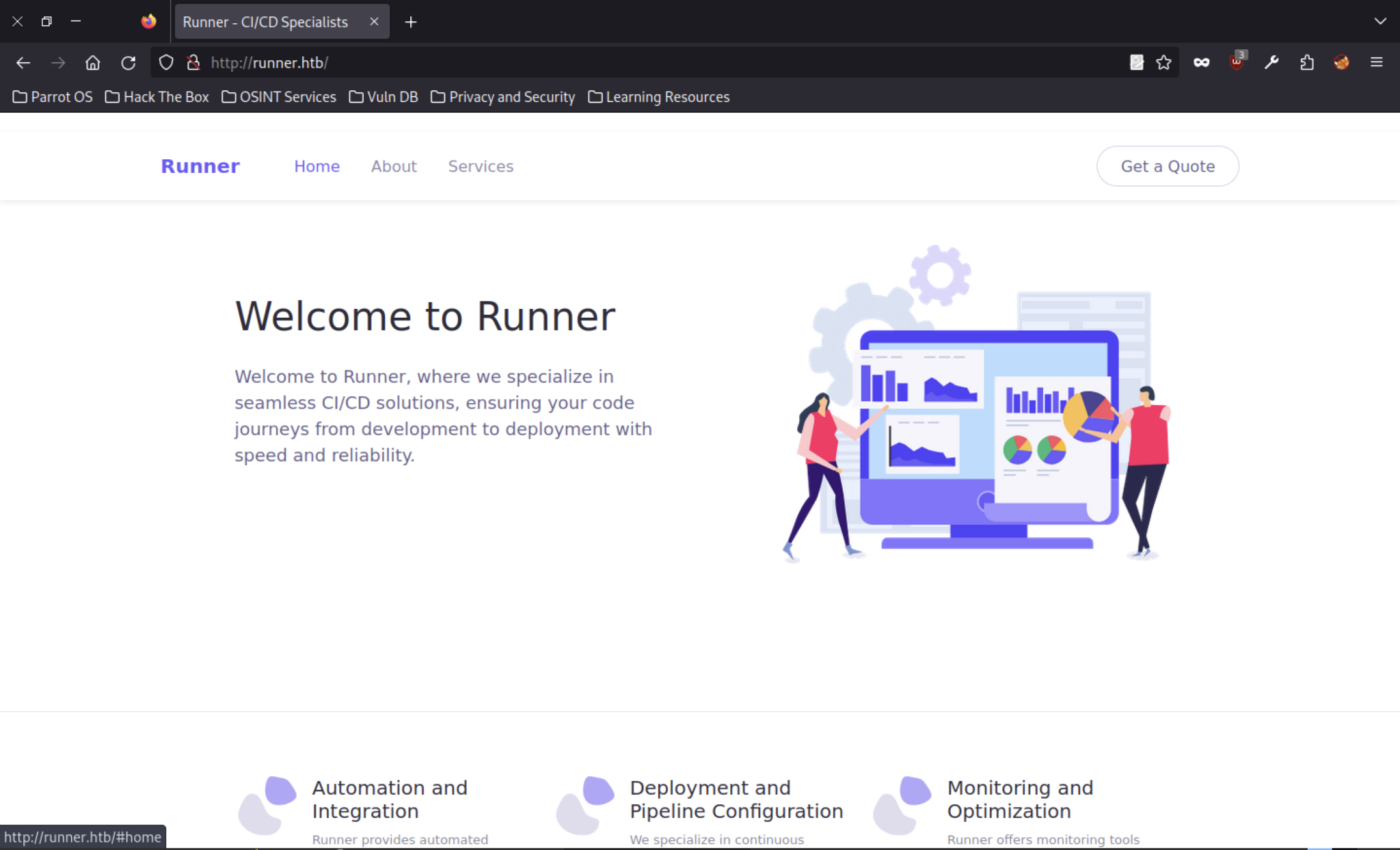 Hack The Box: Runner Machine Walkthrough - Medium Difficulty ...
