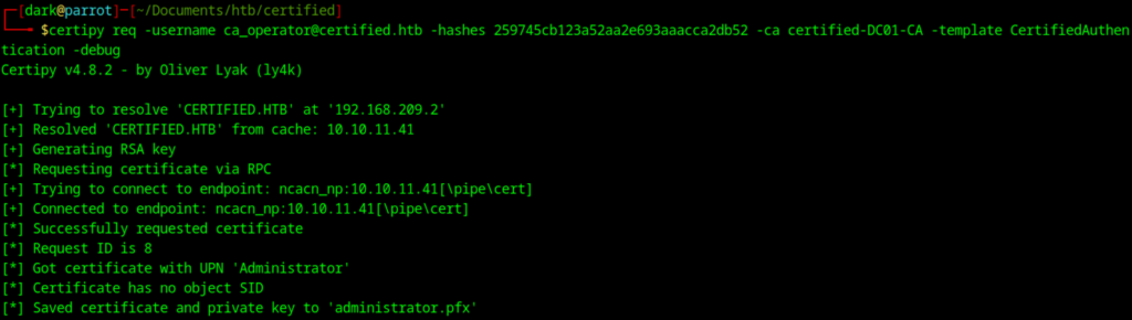 Hack The Box: Certified Machine Walkthrough - Medium Difficulty ...