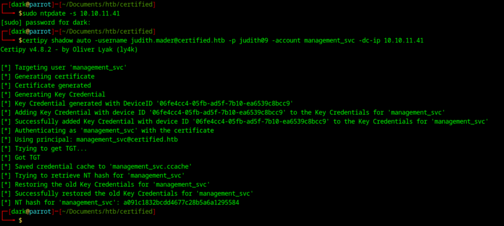 Hack The Box: Certified Machine Walkthrough - Medium Difficulty ...