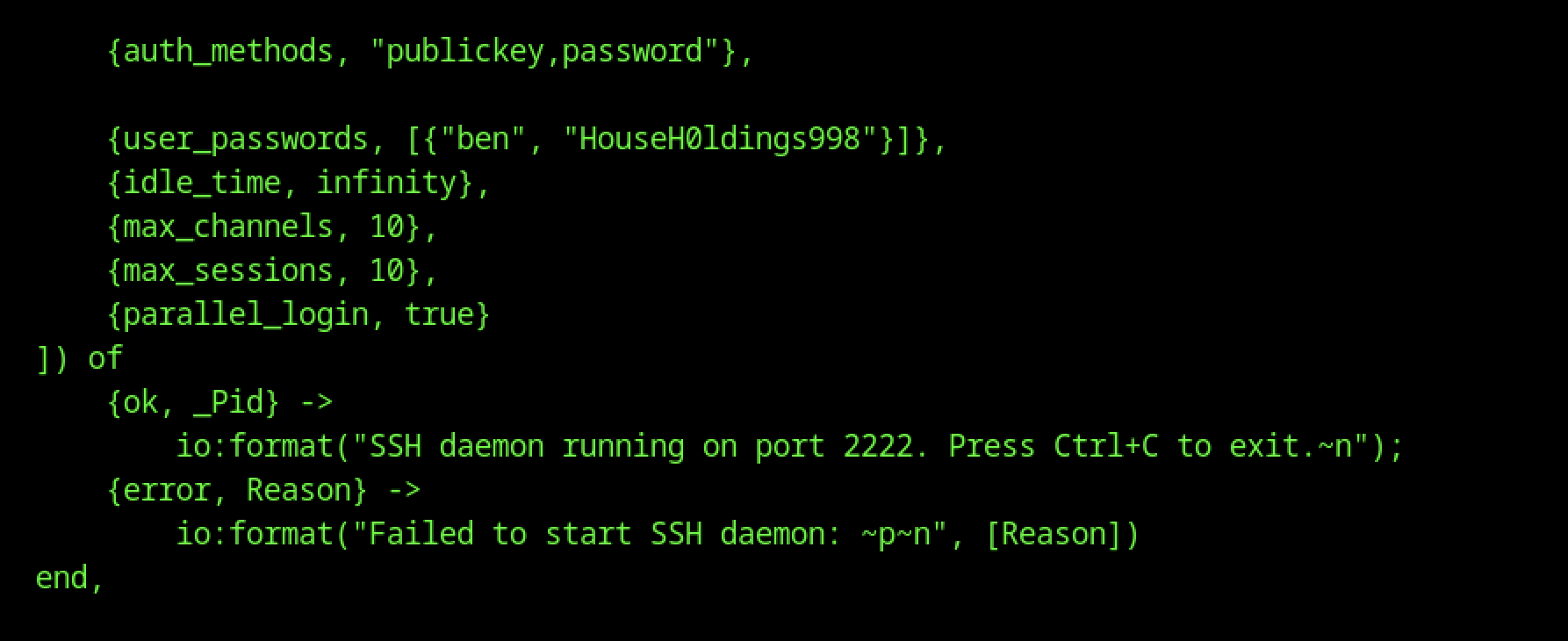 A computer screen with green text
AI-generated content may be incorrect.